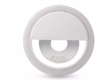 Mobile Phone Selfie Portable LED Ring Fill Light Photography Camera