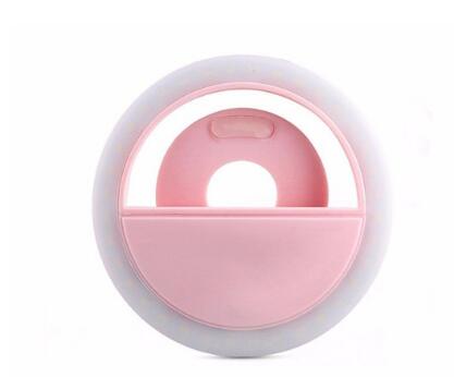 Mobile Phone Selfie Portable LED Ring Fill Light Photography Camera