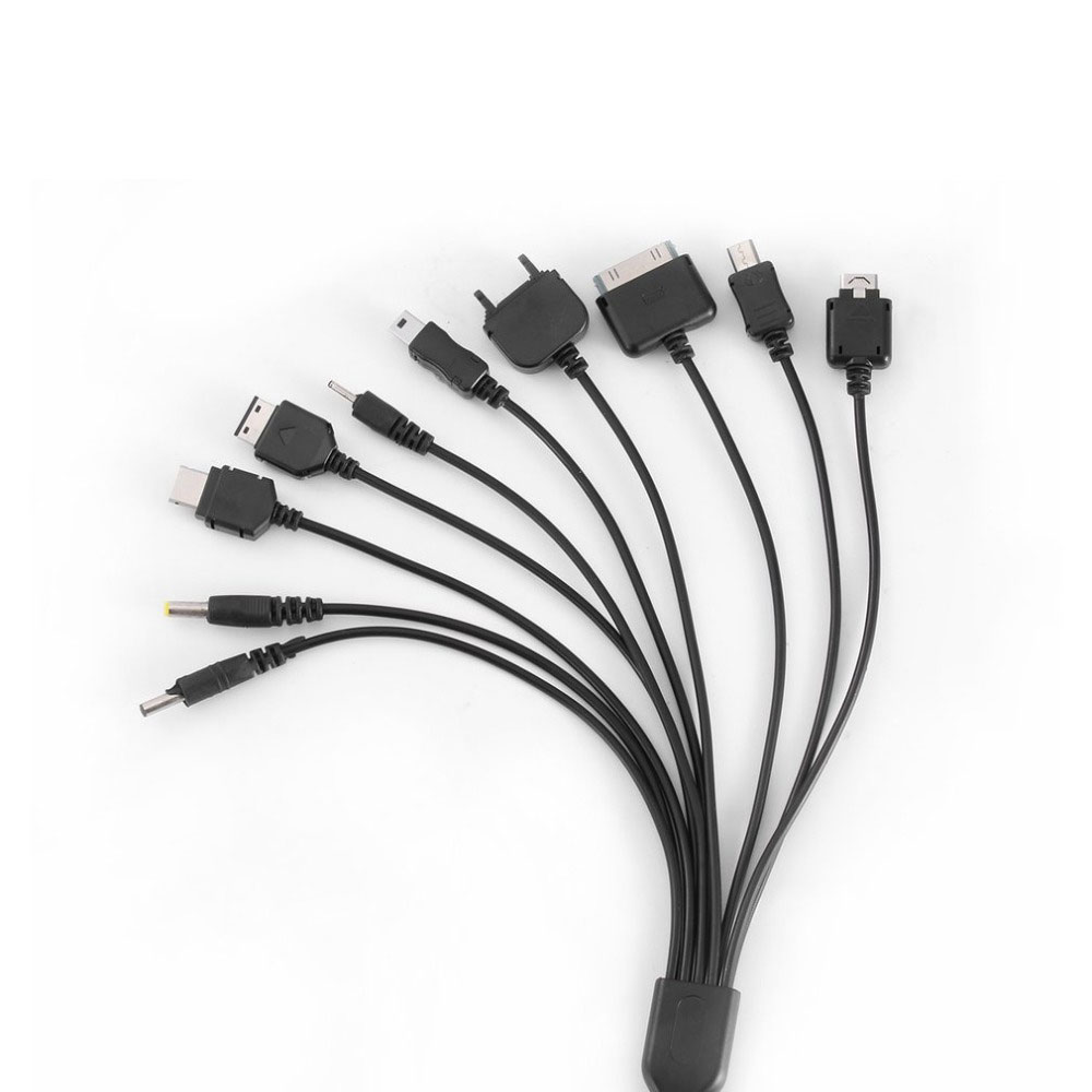 New 0 IN 1 USB Cable For iPhone Samsung Nokia USB Charging Cables Cord