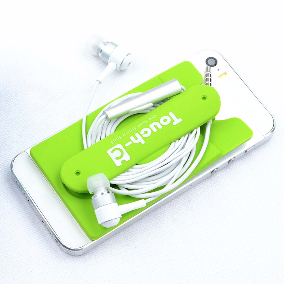 Silicone Mobile Phone Sticks Holder Smart Wallet Card Bracket Mount To Phone Back