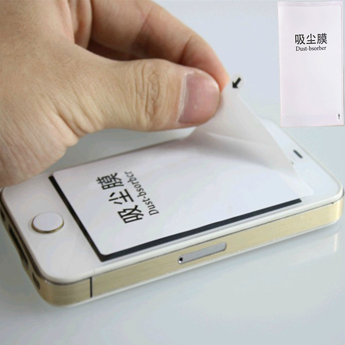 New 20pcs Camera ​Tablet PC DV DC Dust Removal Phone Screen Protectors Cleaning Tool  Dust-absorber