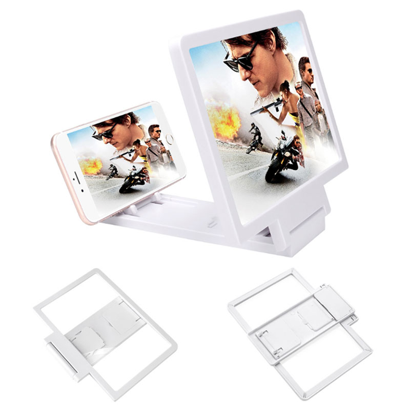 New Mobile Phone 3D Screen Magnifier Phone Video Screen Amplifier Expander Stand Holder