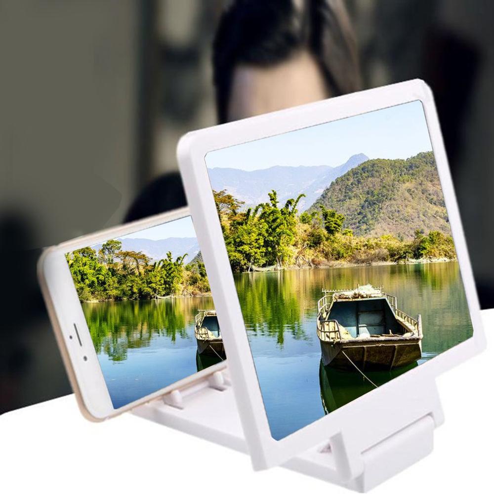 New Mobile Phone 3D Screen Magnifier Phone Video Screen Amplifier Expander Stand Holder