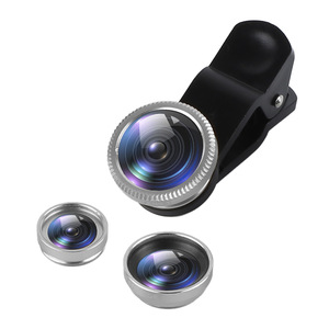 3 In 1 Universal Telephoto Lens Mobile Phone Camera Lens External Telescope