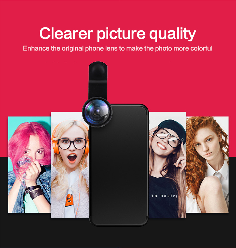 3 In 1 Universal Telephoto Lens Mobile Phone Camera Lens External Telescope