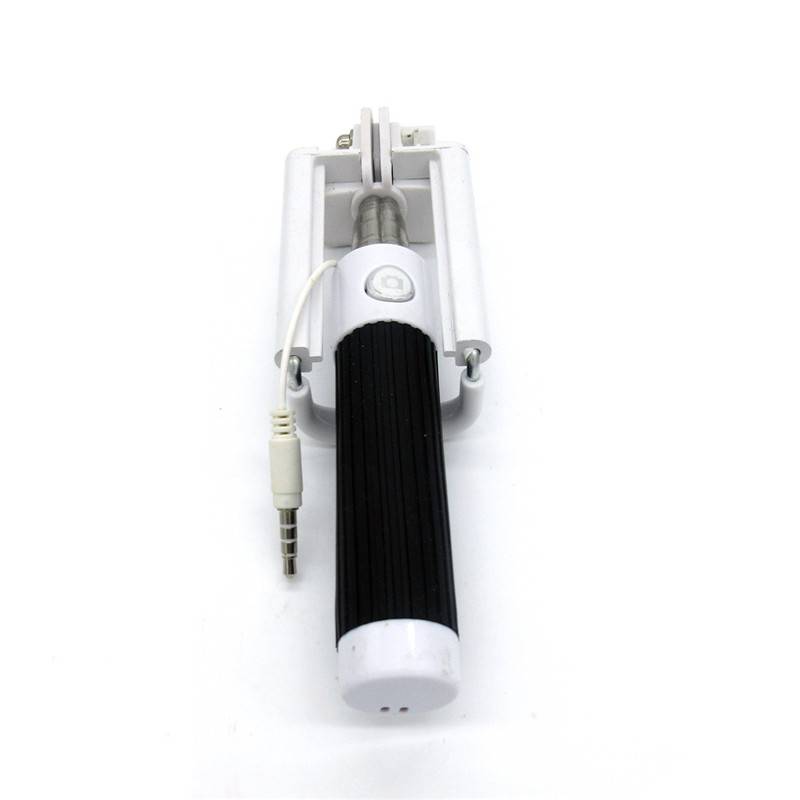 Mini Foldable Self Stick Handheld Wired Stick Monopod Self Artifact Groove Camera Para