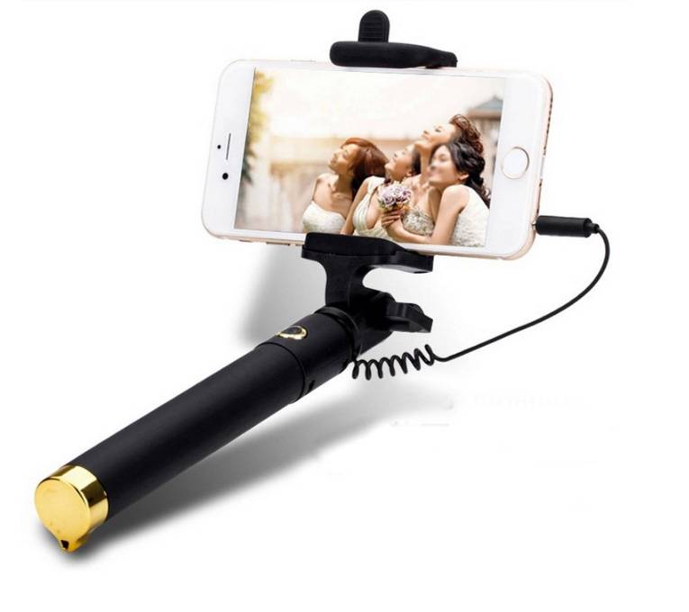 New Phone Selfie Sticks Extendable Handheld Self-portrait Holder Monopod Stick