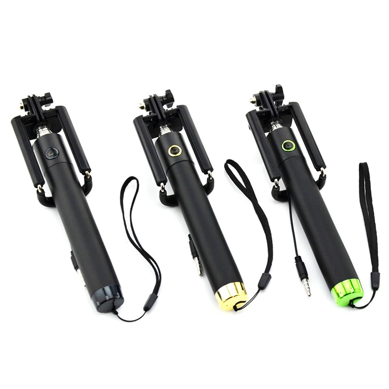 New Phone Selfie Sticks Extendable Handheld Self-portrait Holder Monopod Stick