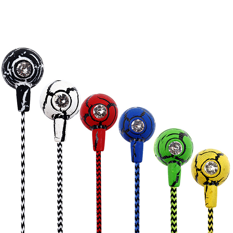 Universal Earphone 3.5mm In-Ear Stereo Earbuds Headset Wired For Cell Phone