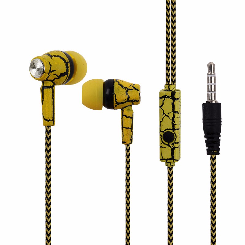 In-Ear Wired Earphone 3.5mm Earbuds Earphones Music Sport Gaming Headset With mic