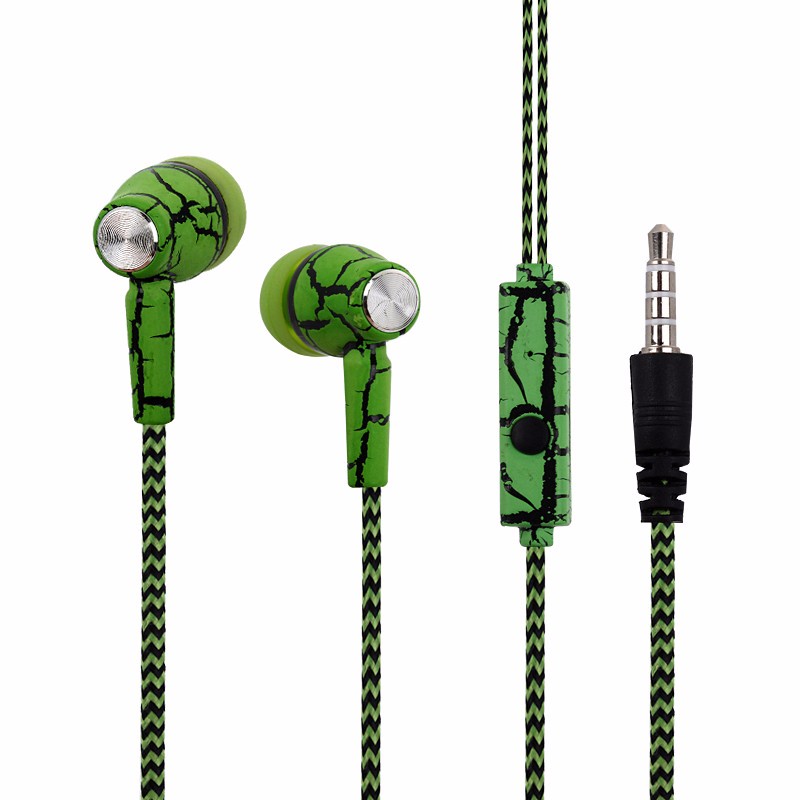 In-Ear Wired Earphone 3.5mm Earbuds Earphones Music Sport Gaming Headset With mic