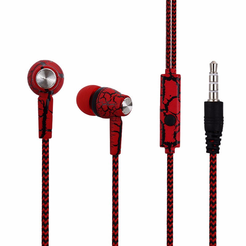 In-Ear Wired Earphone 3.5mm Earbuds Earphones Music Sport Gaming Headset With mic