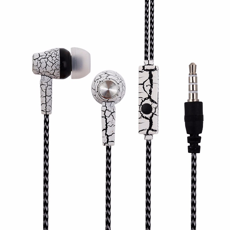 In-Ear Wired Earphone 3.5mm Earbuds Earphones Music Sport Gaming Headset With mic