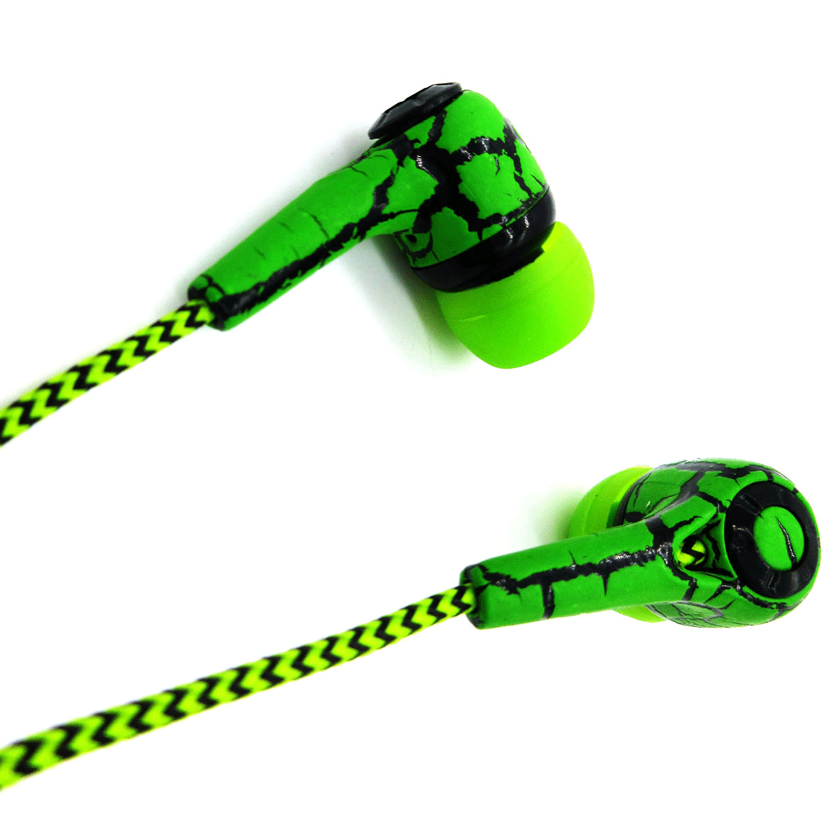 New Fashion Crack Wire Earphone Stereo Music Earphone
