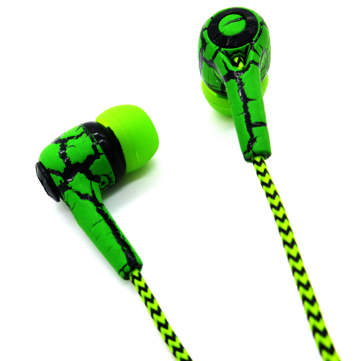 New Fashion Crack Wire Earphone Stereo Music Earphone