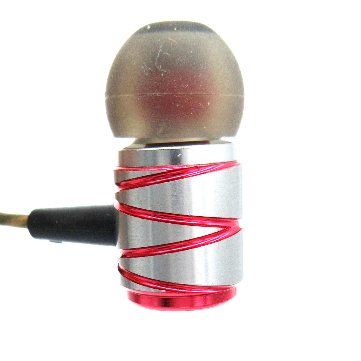 Metal Stereo Earbuds 3.5mm Super Bass In-Ear Earphone with Mic for Smartphone/MP3 Player