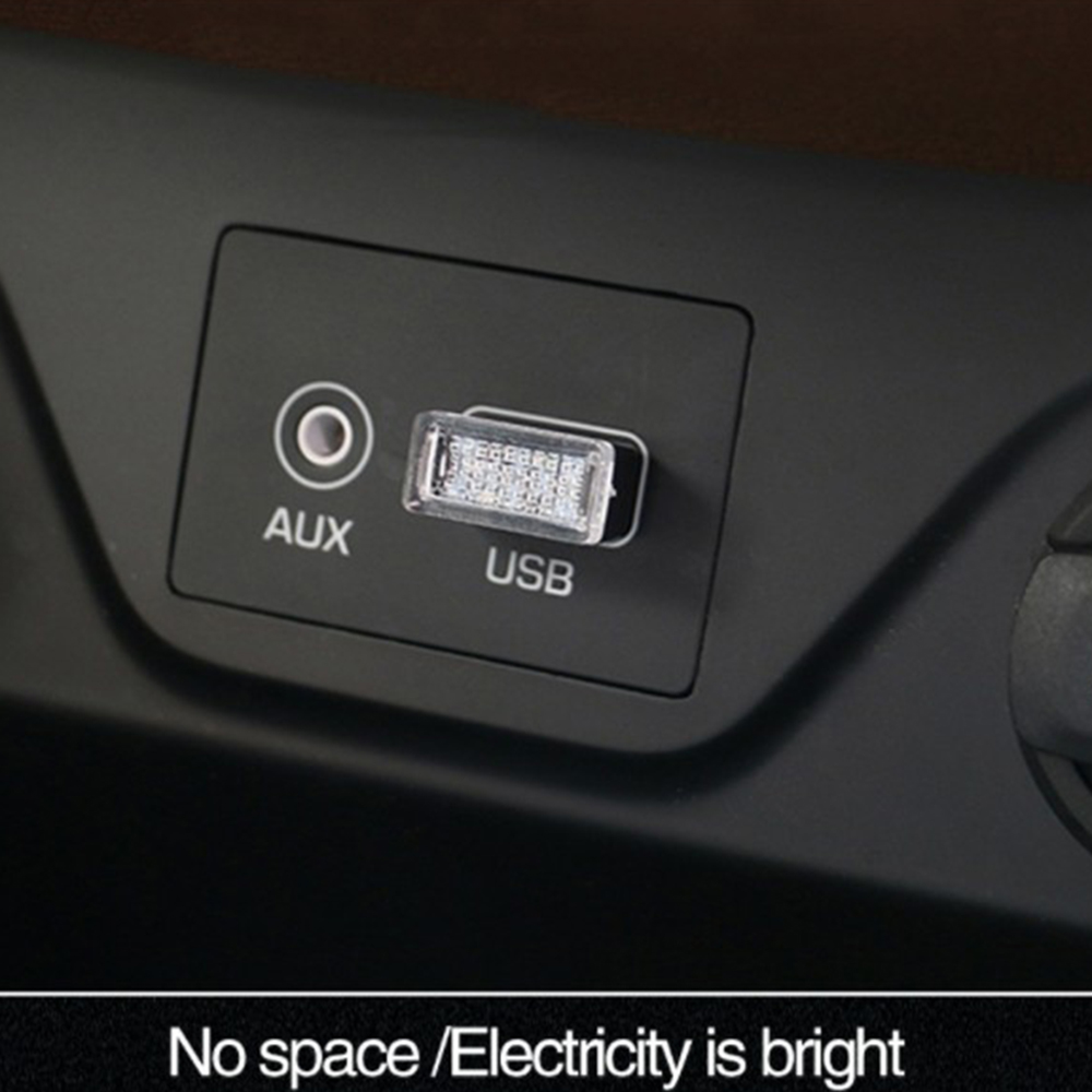 Mini LED Car Light Auto Interior USB Atmosphere Light Decor Lamp Emergency Lighting PC Auto