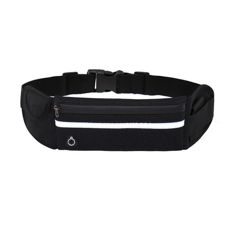 Waterproof Running Waist Bag Canvas Sports Jogging Portable Outdoor Phone Holder Belt Bag