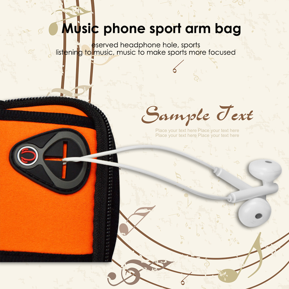 Running Men Women Arm Bag for Phone  Outdoor Sports Arm Package Mobile Phone  Bag