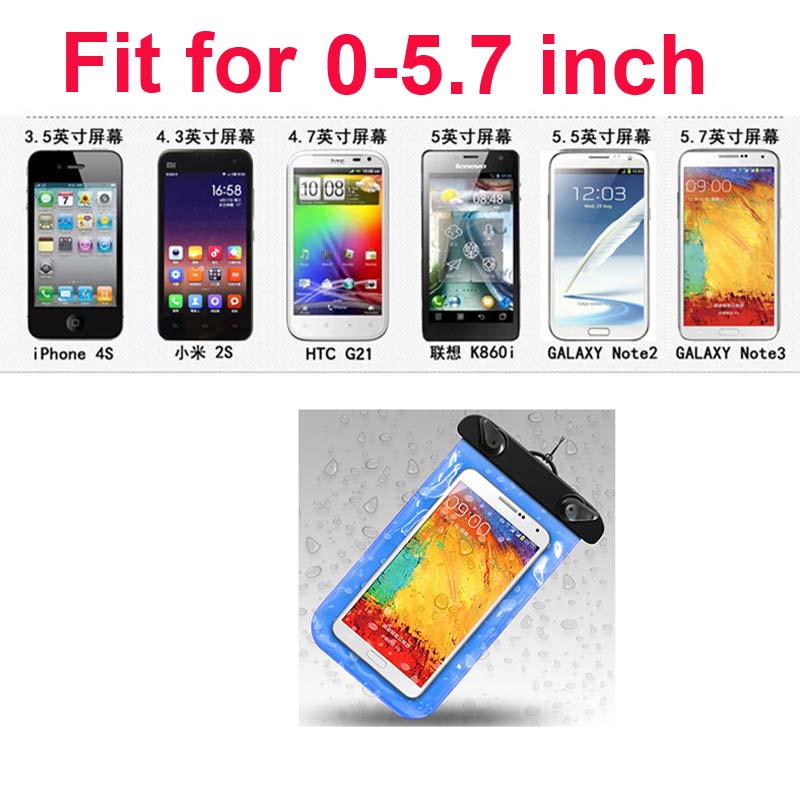Waterproof Phone Case Swimming Dry Bag Underwater Case Water Proof Bag Mobile Phone Pouch Cover