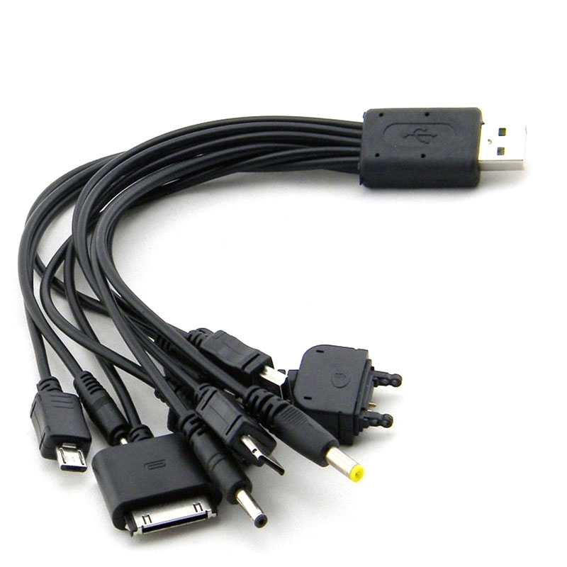 Universal Multi-functional Cahrging Cable For Mobile Phone MP3 MP4 PSP