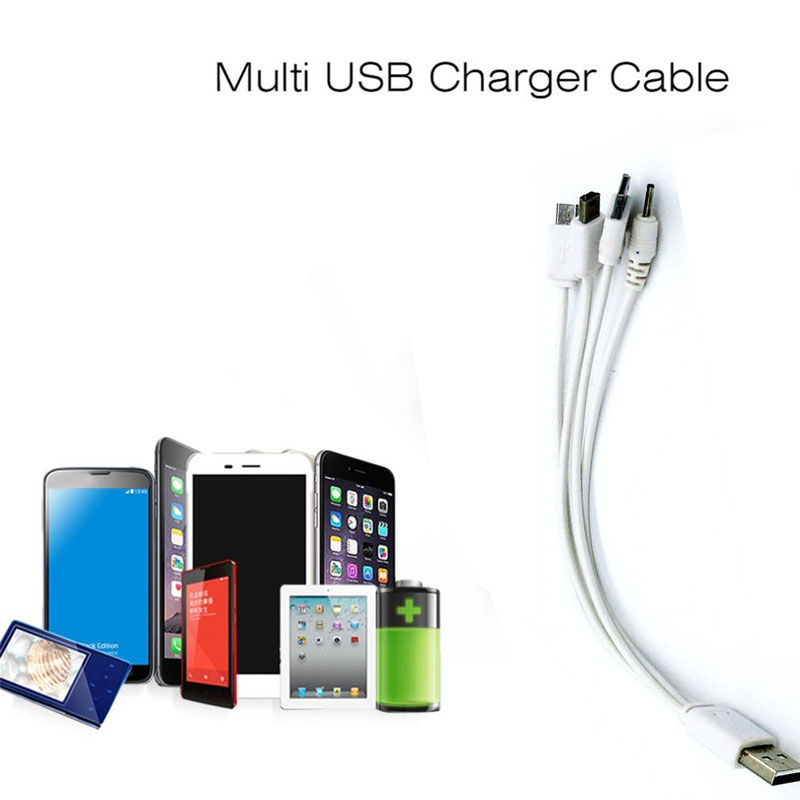 Universal 4 in1 Multi Charging Cable For Mobile PHONE MP4