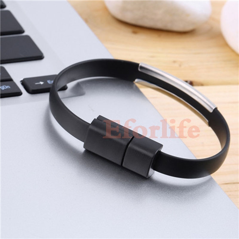 New Bracelet Portable Charging Cable Android Charger Cable Micro USB Interface
