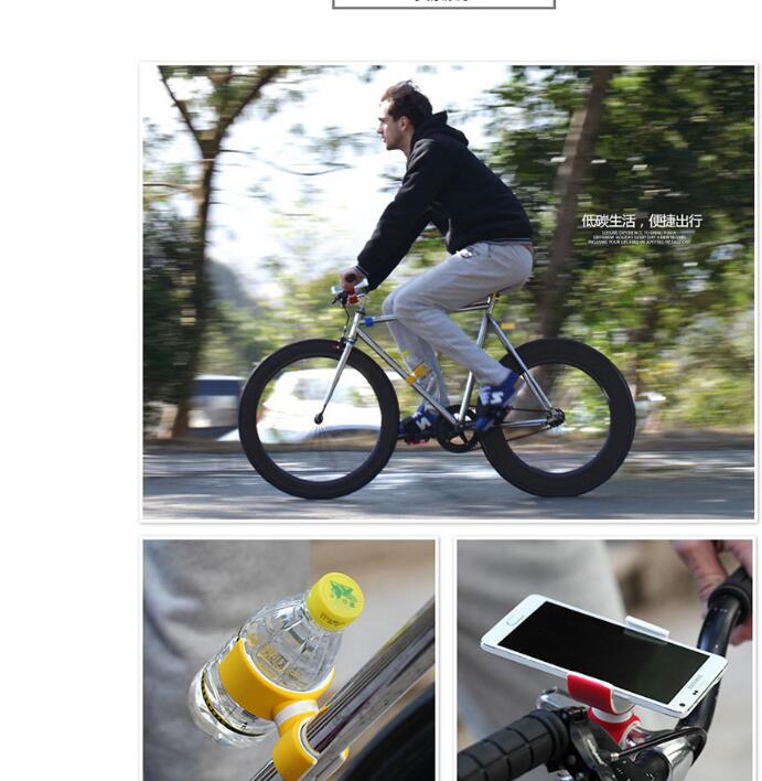 New Car Double C Type Mobile Phone Outlet Bracket Holder Stand