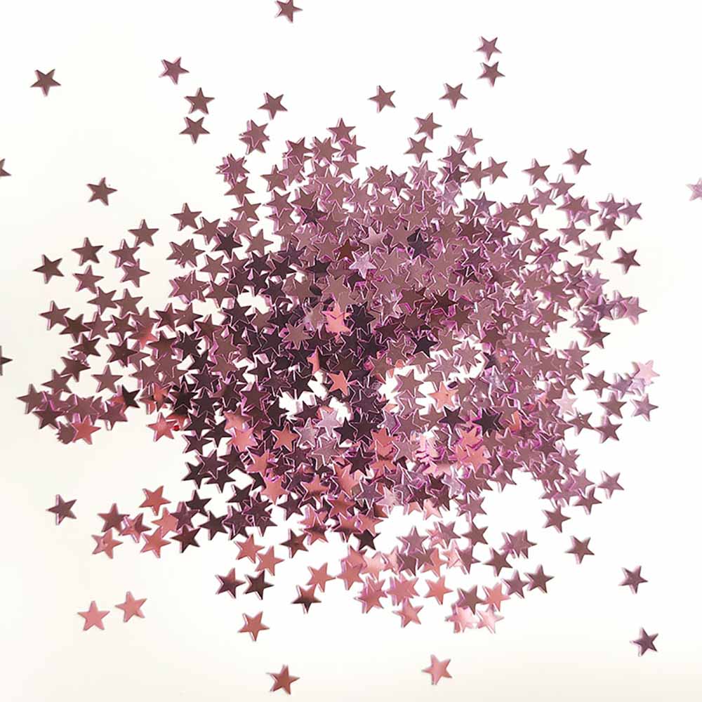 15g/Pack Iridescent Glitter Star Confetti Plastic 6MM Shining Wedding Christmas Birthday Mermaid Party Table Scatter DIY Decor