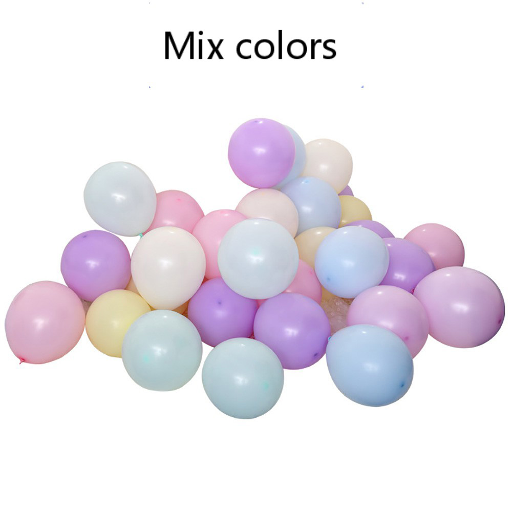 12 Pcs/Pack 10Inch Macaron Latex Balloons Thicken 2.2g Candy Color Balloon For Wedding Birthday Party Curtain Graduation Decor
