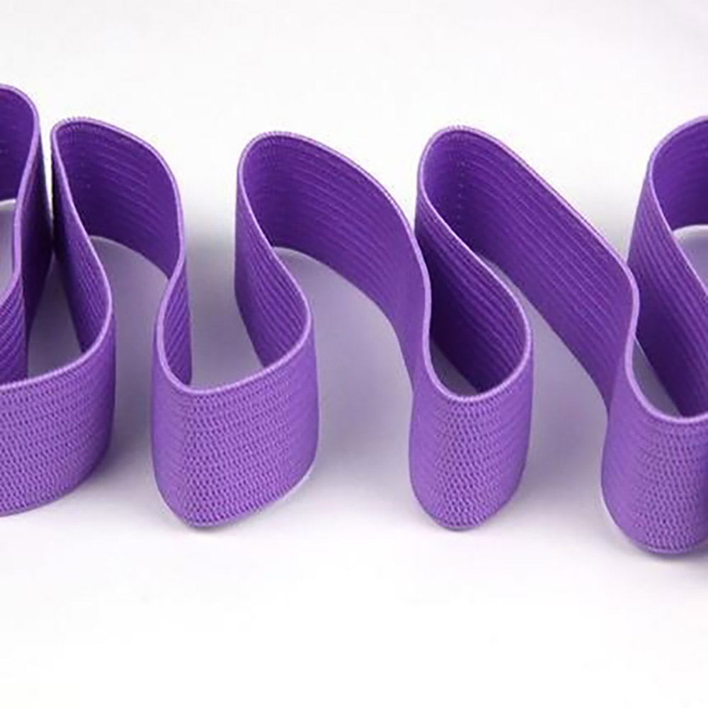 2M 1Inch Elastic Bands Knit Colorful Elasticity For Clothing Sewing Accessories Belt Table Skirts Wedding Baby Shower DIY Decor