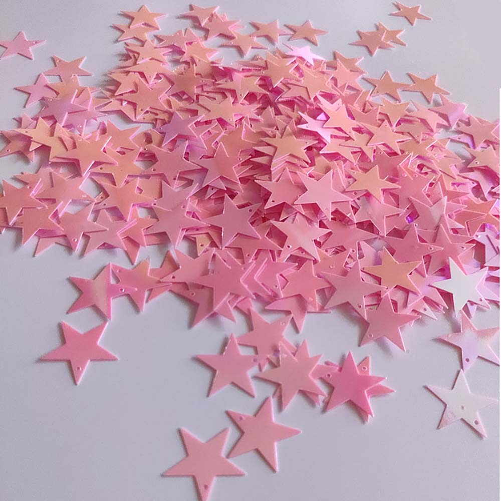 15g/Pack Iridescent Star Sequin Perforated Laser Sequin For Clothing Earrings Pendant DIY Handmade Jewelry Accessories Decor