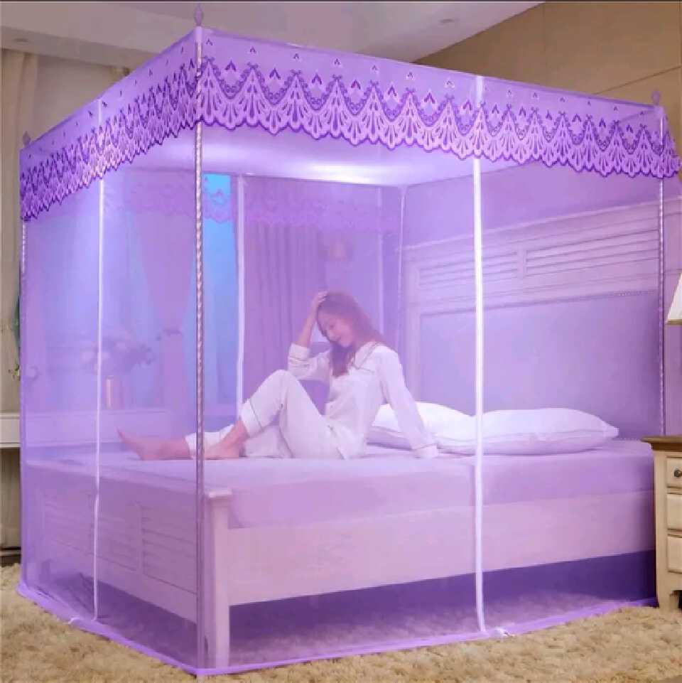 [SPECIAL OFFER] 4 Stands Mosquito Net Mosquito Repellent Tent Bedding Accessories