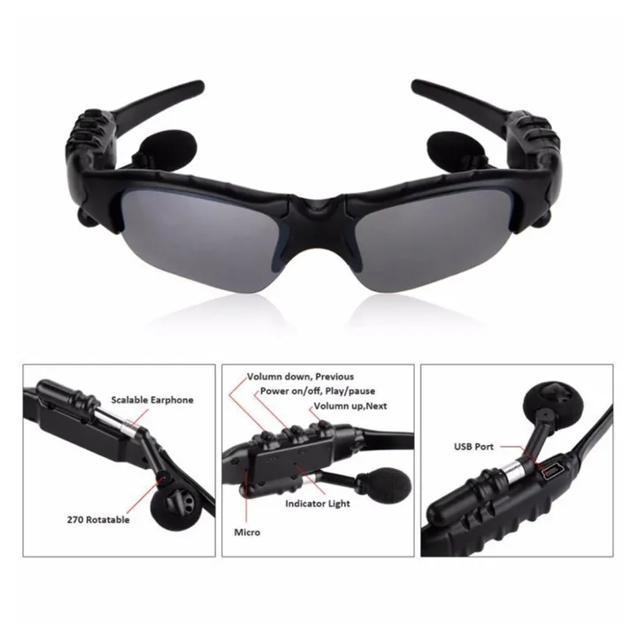 TP Outdoor Bluetooth sunglasses wireless Earphones sports hands-free Bluetooth Earphones