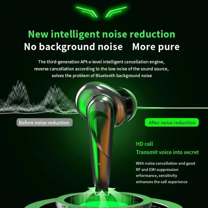 K27 Game Bluetooth Earphones Earphones Wireless Earplugs Bluetooth Earphones for iOS Android phones
