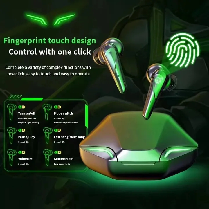 K27 Game Bluetooth Earphones Earphones Wireless Earplugs Bluetooth Earphones for iOS Android phones