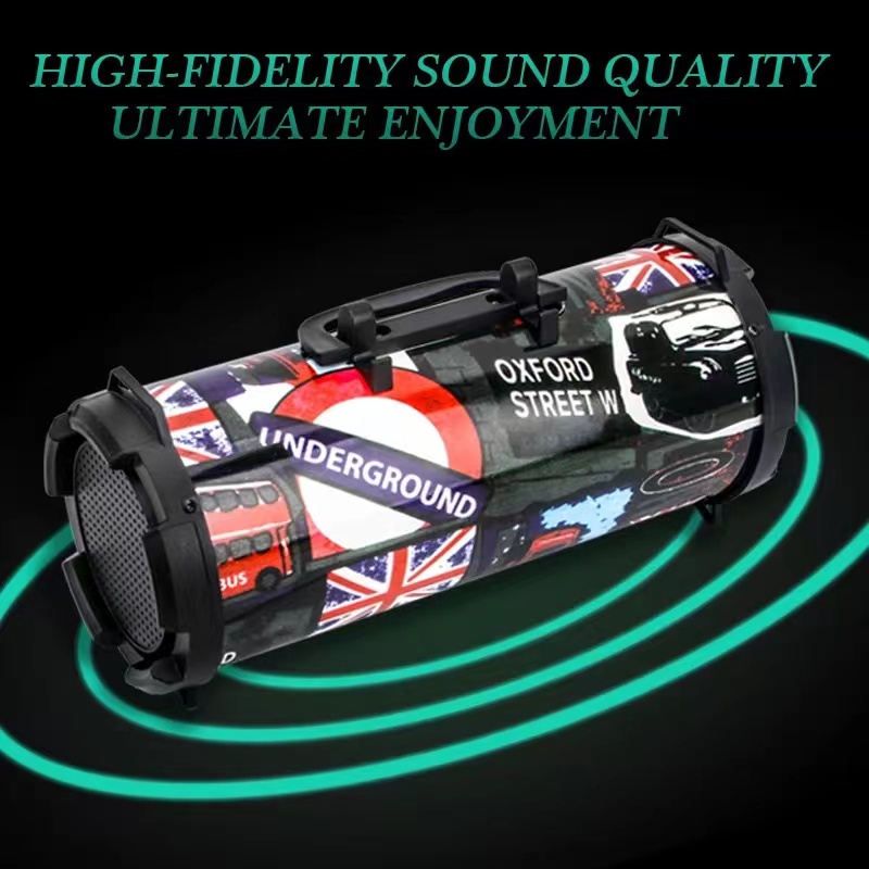 K9 GT112 wireless Bluetooth speaker outdoor portable card mini subwoofer lights small sound