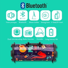 K9 GT112 wireless Bluetooth speaker outdoor portable card mini subwoofer lights small sound