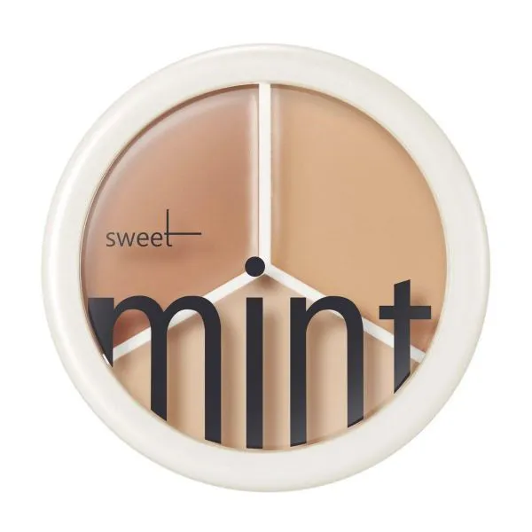 Concealer And Neutralizer 3 Color Palette Hides Acne Traces Dark Circles And Brightened Face For A Long Time