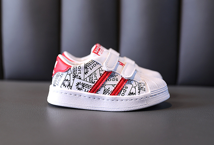 Children's Wear Resistant Anti-Slip Breathable Fashion Sports Low-Top Casual Board Shoes