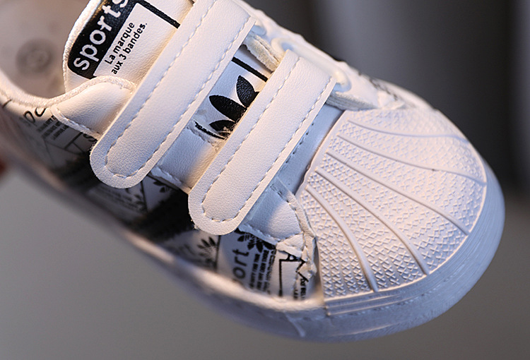 Children's Wear Resistant Anti-Slip Breathable Fashion Sports Low-Top Casual Board Shoes