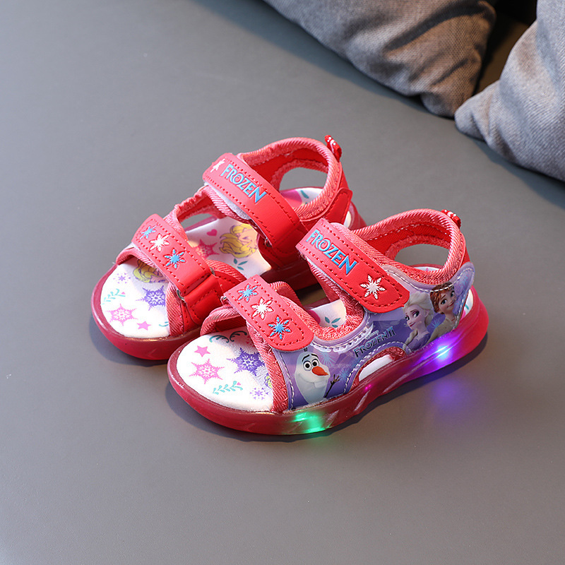 Children's Sandals Glow Beach Walking Shoes For Primary And Secondary School Students