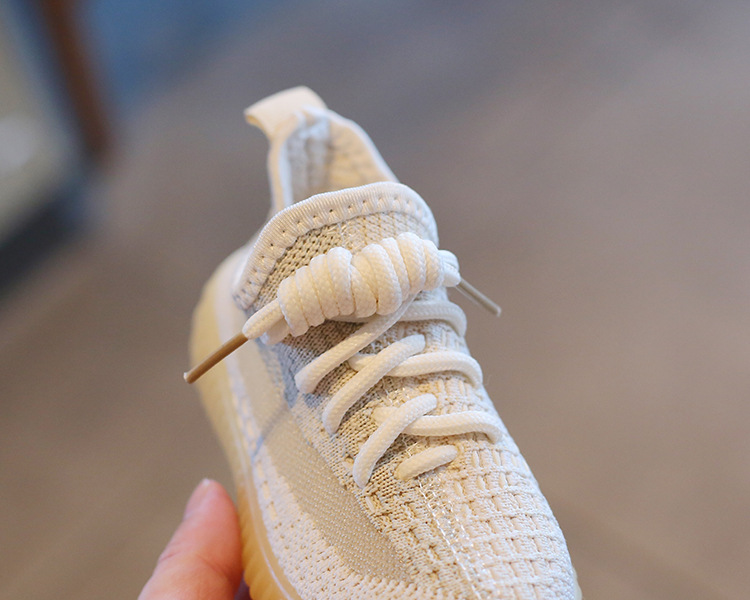 Children's Sports Boys Coconut Fly Woven Breathable Casual Shoes For Girls