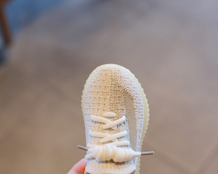 Children's Sports Boys Coconut Fly Woven Breathable Casual Shoes For Girls