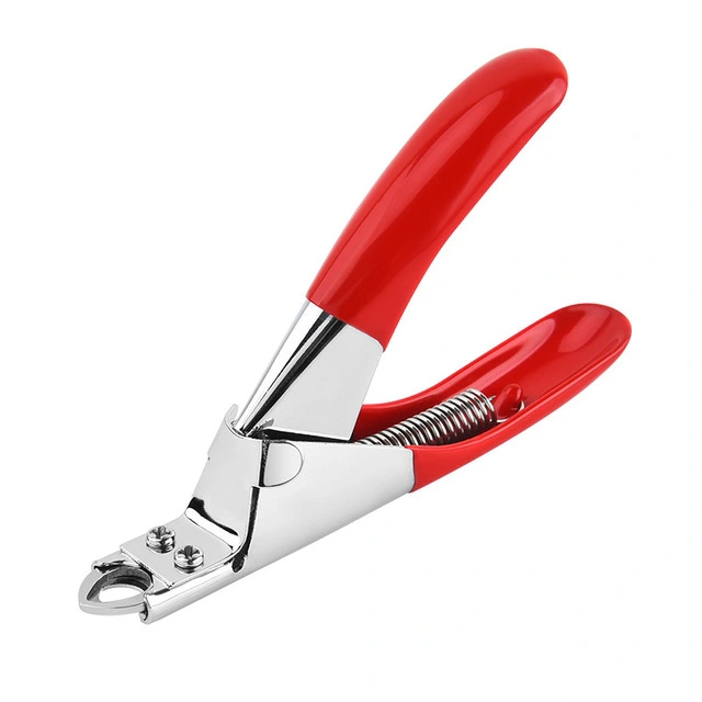 Nail Art One-Line Ribbon Cutting Titanium French U-Shaped Stainless Steel Extension Clippers