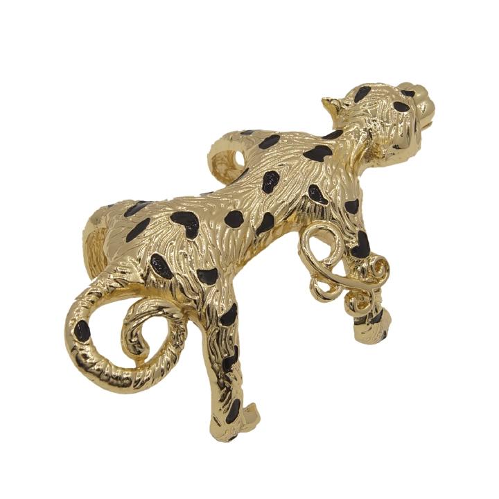 Gold Bracelet Fashion High end Leopard Delicate 24K Gold Bracelet Fashion Jewelry Amazon Hot Gold Pictured Silver Pictured Birthday Gift Men's Bracelet Women's Bracelet Jewelry