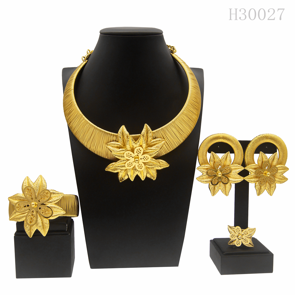 Best Price For Women S Jewelry Set Fashion Italian Plating Gold Original Jewelry Set Wedding