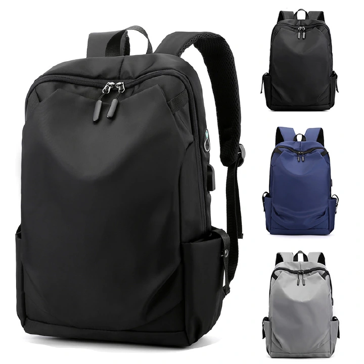 Men Exquisite Workmanship Laptop Waterproof Usb Sports Travel Backpack For Men