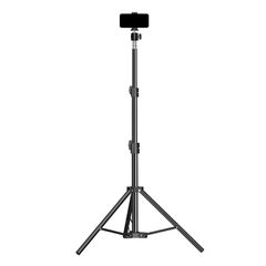Mounts & Stands Mobile Phone Stand Live Selfie Stick Tripod Fill Light Tiktok Shooting Support Frame Outdoor Telescopic Landing Black