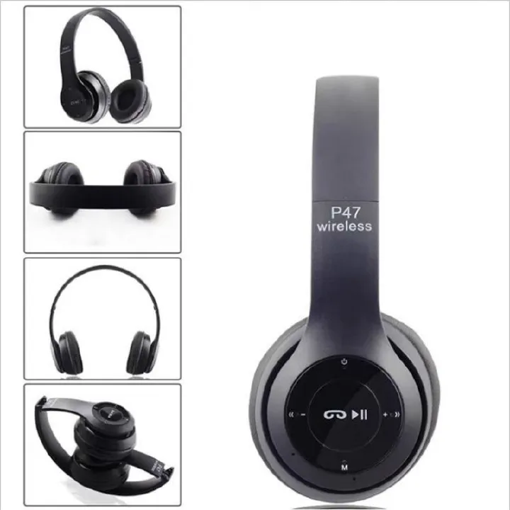Headphones This Year's Popular Niche Design Advanced Sense Simple Personality All-In-One P47 Headset Bluetooth 5.0 Stereo Headset